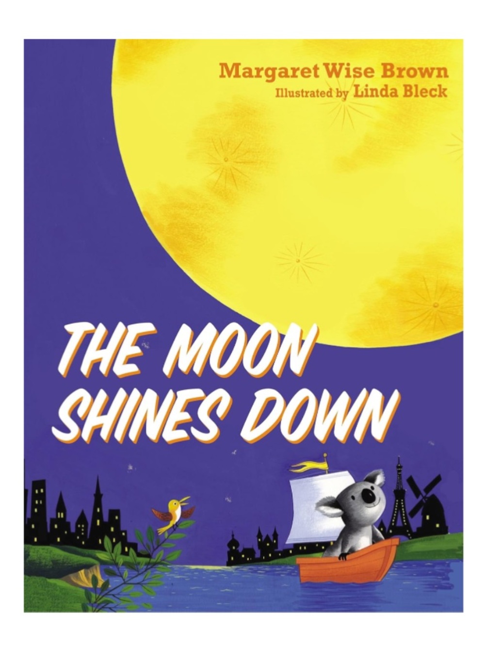 The Moon Shines Down - Illustrated Children's Board Book Margaret Wise Brown